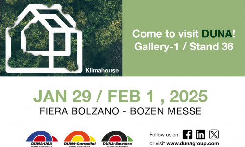 DUNA at KLIMAHOUSE 2025 in Bolzano